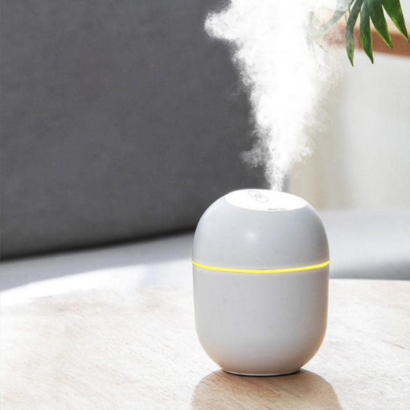 Mini Portable Humidifier With Led Night Light