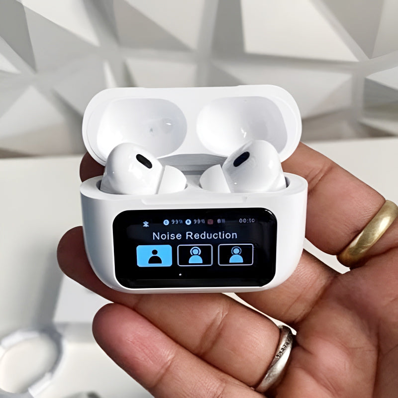 A9 Pro Wireless AirPods With Smart Touch Screen Control