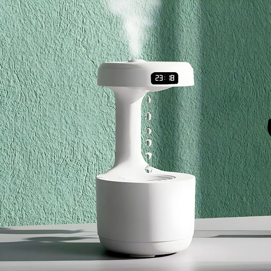 Mist Humidifier With Clock & Aroma Diffuser