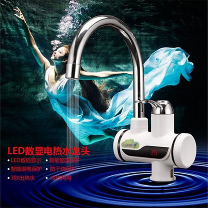 Electric Hot Water Heater Faucet Kitchen Instant Heating Tap Water