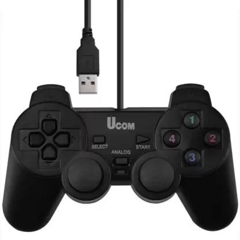 UCOM-704 PC Dual Shock Gaming Joystick Controller Game Pad