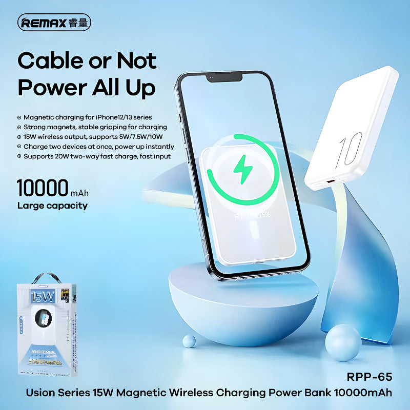 REMAX Usion Wireless Power Bank