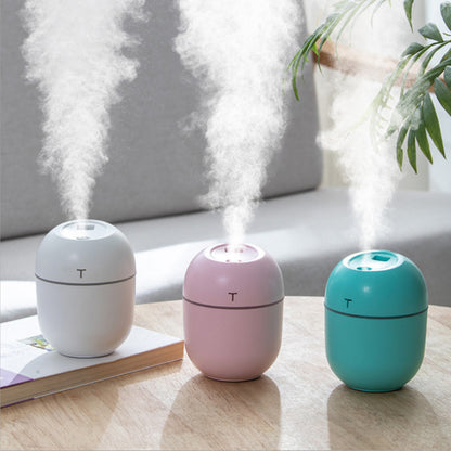 Mini Portable Humidifier With Led Night Light