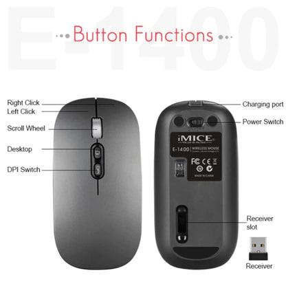 E-1400 Rechargeable Wireless Mouse